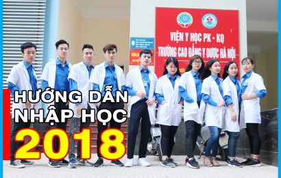 Hướng dẫn nhập học cho tân sinh viên chính quy Khóa K18 – 2018