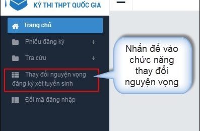 Cách điều chỉnh nguyện vọng xét tuyển 1 lần vào các trường ĐH, CĐ năm 2018