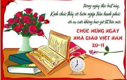 BÀI VIẾT XUẤT SẮC NHẤT CUỘC THI VIẾT VỀ “THẦY CÔ VÀ MÁI TRƯỜNG” NHÂN NGÀY 20/11